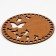 Donyshko for knitting Carved "Butterflies", circle 15 cm, HDF 3 mm