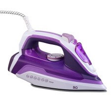 Iron BQ SI1002, 2600 W, ceramic soles, 30 g/min, 320 ml, white-violet