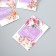 Cardboard "March 8" set 10 pcs (5 types) 4x6 cm