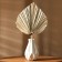 Dry flowers "Palm leaf", 52 × 20 × 2 cm