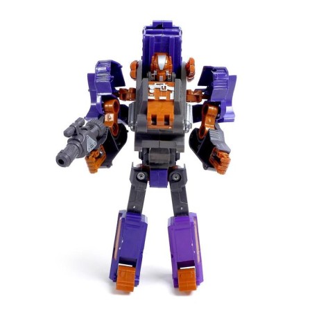 Blaster transformer "Titan", shoots with soft bullets, purple, in the bag-2
