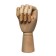 Model wooden hand children's right 18cm