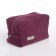 Women's road cosmetic bag with a Textura lining, purple color