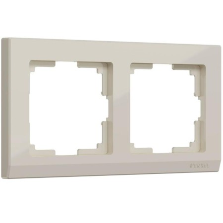 Frame for 2 posts WL04-FRAME-02-VORY, ivory color-1