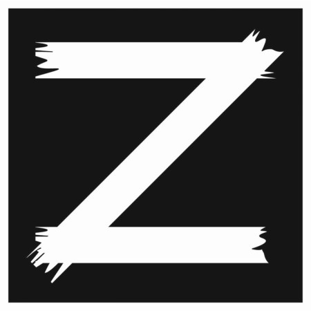 Stick "Z", 37.5 x 37.5 cm