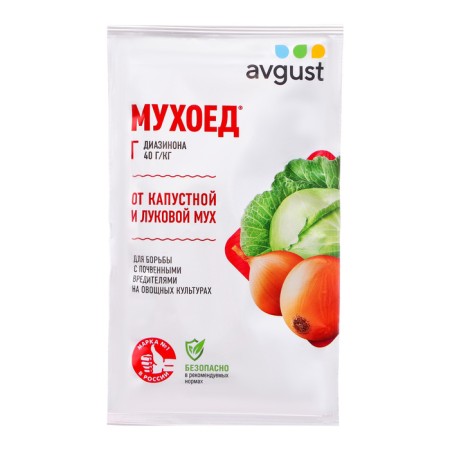 Remedy for soil flies and onion flies "August", "fly agaric", 25 g