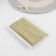 Gum with glitter, 10 mm, 10 ± 1 m, white/gold color