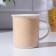 Ceramic "cats" mug, 300 ml, beige color