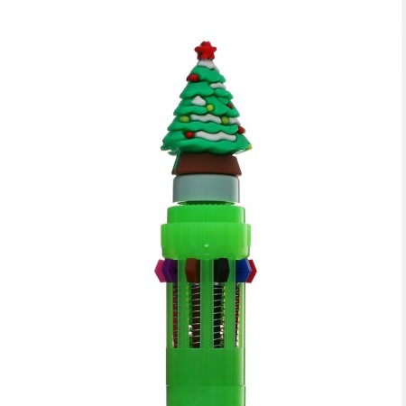 Handle Ballic New Year-Spinner "Christmas tree", 10 color, automatic, mix-3