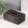 Casket tree napkin "Black suitcase" 14x23x9 cm