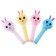 Light wand "Bunny" with a squeak, Mix color