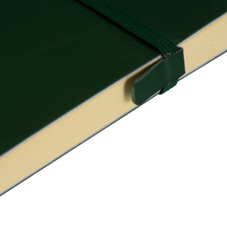 Diaumer Leduced A5, 136 Tokyo sheets, artificial leather cover, block 70 g/m2, green-7