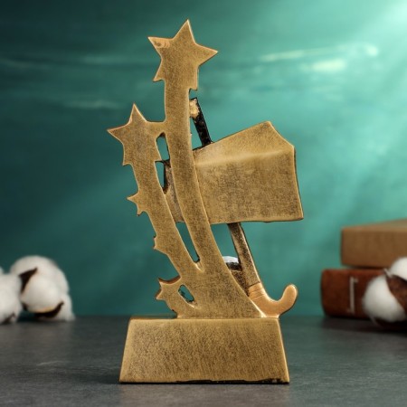 Stele "Hockey on the grass" 9x3x18cm-2