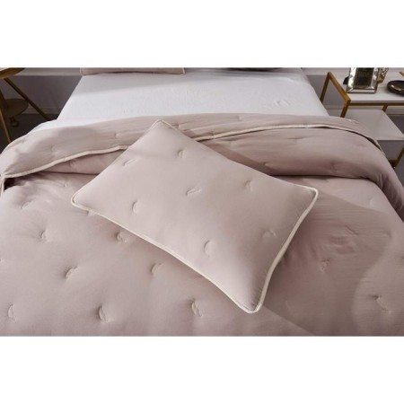 A set with a covering “Erica”, size 160x220 cm, 50x70 cm, color ash rose-5