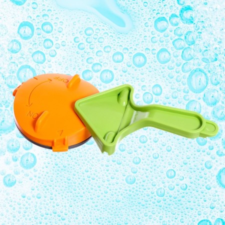 Children's shower for the bath "Submarine", with a brush for washing the head, works from batteries-10