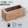 Gift Folding Box with PVC, packaging, "Flowers", 16 x 35 x 12 cm