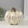 Polystone souvenir "Golden pumpkin with a bow" 18x17x15.5 cm