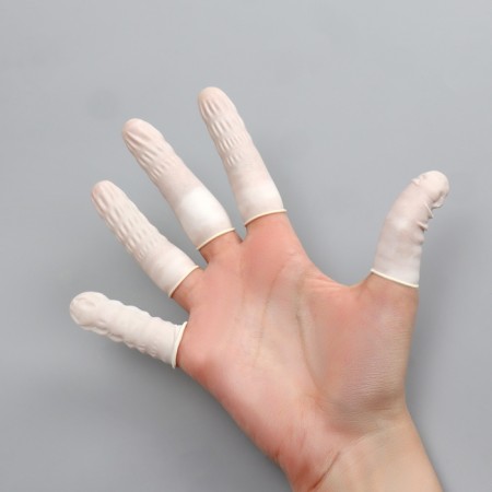 A set of attacks, latex, 100 pcs, D - 2.6 × 6.8 cm, white color-6