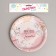 Disposable paper plate Team Bride, set 6 pcs, 18 cm