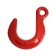 Cargo hook with an extended link, tundra, 3 tons, 1 pc.