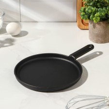Pan -cast -iron “circle”, d = 20 cm, cast -iron handle