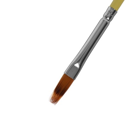 Synthetic brush "Rowing", Hana fantasize No. 5 (hair length 11 mm), short dull handle-2