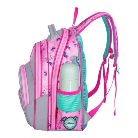 Frame backpack 39 x 29 x 17 cm, Across 230, pink ACR22-230-10-1