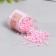 12/0 round beads in the bottle "Pink coral" 20 g