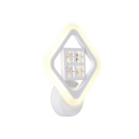 LED LED wall-mounted with crystal Ambrella Light, Ice, FA284, LED, 15 W, 1125LUM, 3000-6400K, white color
