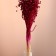A set of dried flowers "Lenon-long", banch length 55-60 (+/- 6 cm), fuchsia