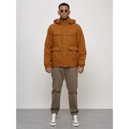 Sports male jacket, size 54, mustard color-8