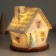 Souvenir Polystone Light "Gingerbread House with Patterns, with birds" 16.5x16x17 cm