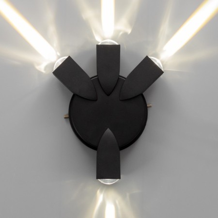 Lamp "Deco" 4xLED 4W 4000K IP66 black 16x4.3x13 cm