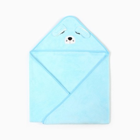 Lovelife towel "friend", col. Blue, 80x80 cm, 100% PE, microfiber 280 g/m2-7