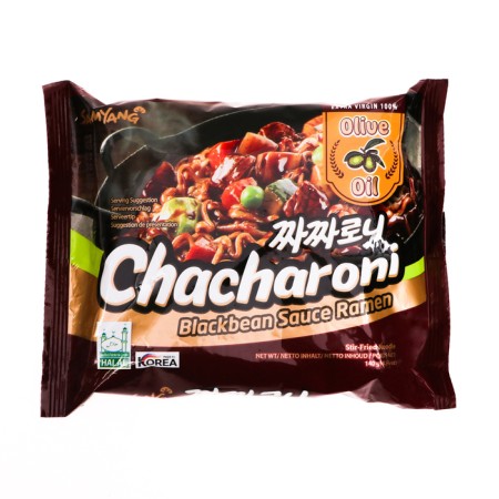 Lapsha "Samyang Ramen Charoni" with a sauce of black soybeans, 140 g