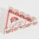 Box for confectionery with PVC lid "House", 18 x 18 x 4 cm, New Year