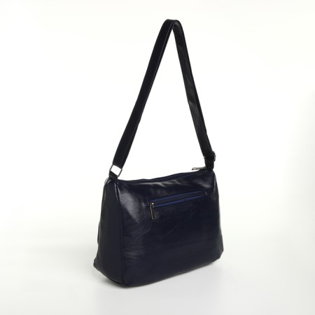Women's bag with lightning, blue color-1