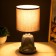 Laura table lamp E14 40W Gray 13x13x26.5 cm Risalux