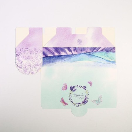 Confectionery packaging, cupcake box, “good mood”, 9 x 9 x 24.5 cm-4