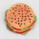 Brying toy "Hamberger with salad" for dogs, 9.5 cm
