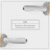 ADELICA rolling pin, with a rotating handle, 60 × 6 cm, beech