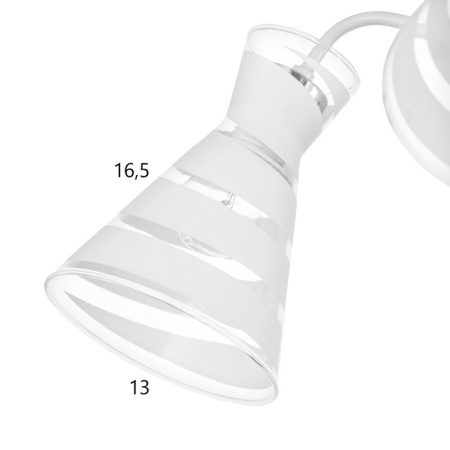The future "Future" 5x60W E27 is white, chrome 67x67x27.5-5
