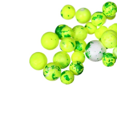 Nozzle foam balls, taste of hemp, yellow-green color-2