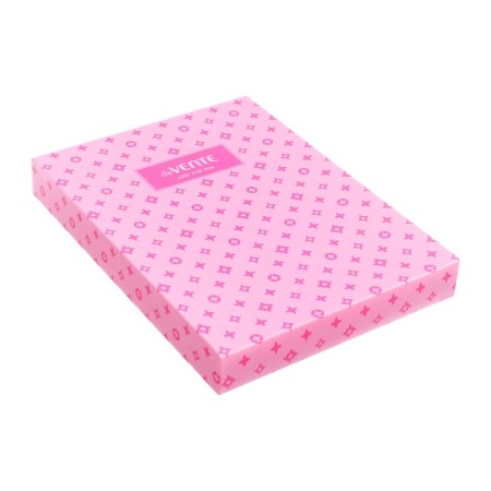 Dated diary 2025 A5 168 sheets, Devente.Barbara, a solid cover to leatherette with foam, praise, perforation, lies, block 70, pink-17