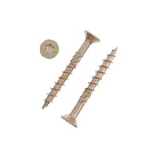Саморез конструкционный INFIX, 10х80 мм, потай, Torx 40, желтый цинк, 50 шт.