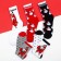 Set of men's socks KAFTAN "Santa" 5 pairs, size 41-44 (27-29 cm)