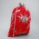 Bag gift plush "Polar star", embossing, 30 x 40 cm +/- 1.5 cm, new year