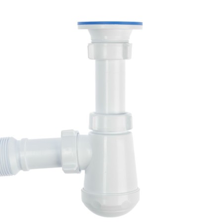 Siphon for washing Orio Chick M-32020, 1 1/2 "x32 mm, without release, corrugation 32x40/50 mm, l = 650 mm-2