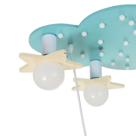 Highlight chandelier 2173/5 E27 40W Blue-and-white 65x40x70 cm Bayerlux-5