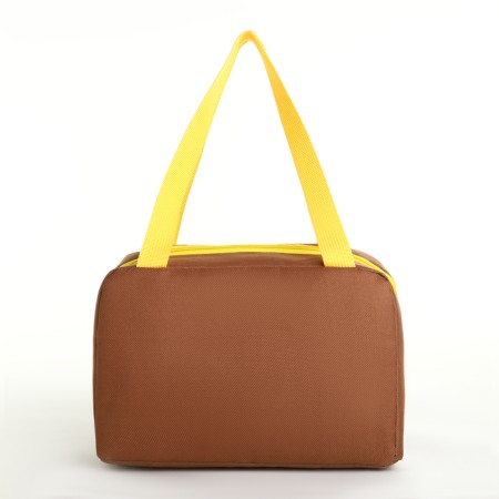 Tarmosumka with zipper, 6.4 l, brown color-1